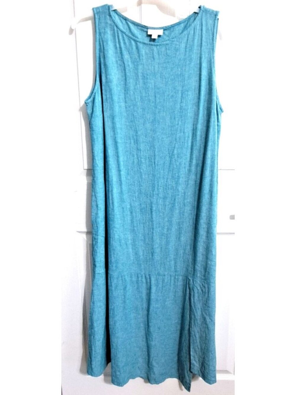 Pure Jill by J.Jill Women's L Sleeveless A-Line Dress Pockets Cottagecore Beach